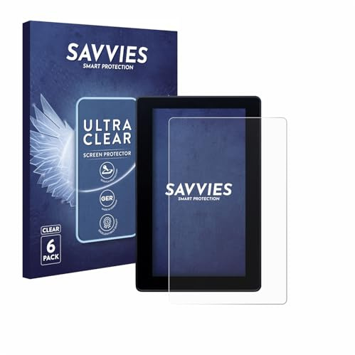 Savvies 6 Stück Schutzfolie für Rieju Aventura Rally 307 2026 | Transparenter Displayschutz Made in Germany, Ultra-Klar Displayschutz-Folie