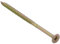 Spectre Advanced Lot de 300 vis à bois multi-usages Jaune zinc passivé 5 x 70 mm