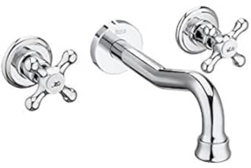 Roca A5A474BC00 Mezclador Bimando Empotrable Lavabo, Cromado