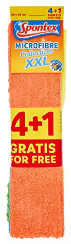 Spontex Spontex Bayeta Microfibra Econ 4+1U 30 g