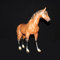 Agora Gifthouse Pferde Deko Figur braun Sammlerfigur Dekoration Western Saloon Indianer Pferdefigur Pferd Horse