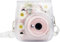 ZEEREE Reise Kameratasche für Fujifilm Mini 8/8S/9/11/12 - Gehäuse Mit Schultergurt, Vintage PU Leder
