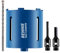 142mm x 150mm Long Diamond Core Drill Bit Set Includes SDS Adapter, Hex Shank Adapter & Centre Drill Bit. To Be Used In Concrete Masonry Brick Block Stone Granite Diamond Drill Bit Core Accessories