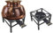 VIPER 20.8KW Heavy Duty Single Cast Iron LPG Boiling Ring Burner - 4 Key, Commercial Catering Burner for Outdoor Cooking, BBQ & Catering Use