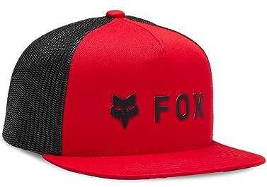 Fox Racing Jungen Jugend Absolute SB Mesh Hut, Feuerrot, Einheitsgre