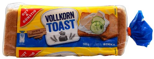 Gut & Günstig Vollkorn Toast, 10er Pack (10 x 500g)