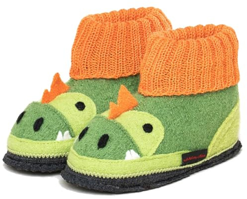 kitz-pichler Kinder-Hüttenschuh Kauns Dago für Jungen & Mädchen aus 100% Schurwolle