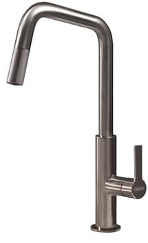 Systemceram OFFEO Edelstahlfinish Hochdruckarmatur