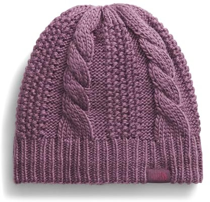 THE NORTH FACE Damen Oh Mega gefütterte Beanie, Midnight Mauve, Einheitsgröße