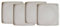 BUTLERS Teller 26x24cm 4er Teller Set HENLEY Steinzeug Geschirr | Speiseteller Dinnerteller Essteller Deko-Teller | Landhausstill reaktive Glasur | Mikrowellen- & spülmaschinenfest