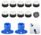 KASESSS 10 Pezzi Aeratore Rubinetto 24MM, Rompigetto Rubinetto Cucina Plastica, M24 Filtri Rubinetti Lavandino, Filtri Rubinetto Cucina con 2 Chiave Aeratore Rubinetto, Filtro Rubinetto Bagno M24