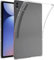 World biz Clear Case for Samsung Galaxy Tab S10 Plus/Tab S9 Plus 12.4-Inch, Flexible Transparent Soft Bumper TPU Reinforced Corner, Shockproof Cover for Tab S10+/S9+ - Clear