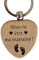 Porte-clé en Bois Gravé Personnalisé Veux-tu être ma Marraine ? - Cadeau Unique pour Demande Marraine Originale