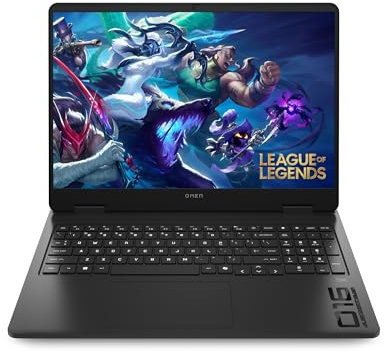 HP OMEN 16-an0002sl Notebook, Intel Core Ultra 7 255H, Copilot+ PC, 32GB RAM, 1TB SSD, Display 16 2K Antiriflesso IPS 165Hz, NVIDIA GeForce RTX 5060 8GB, Webcam IR TNR 1080p, Windows 11, Nero