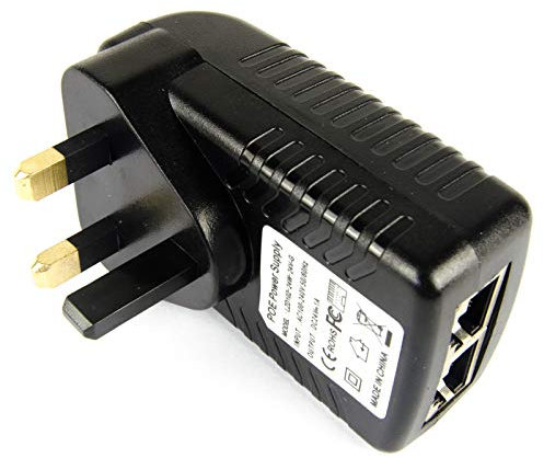 DSLRKIT Gigabit 24V PoE Injector Adapter UAP AC LR LITE POE-24 12W-G 24W-G 7W-G