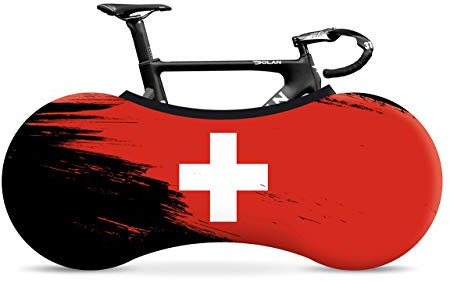 Velo Sock Unisex – Erwachsene Switzerland Bike Cover, One Size