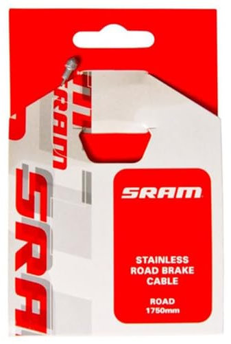 Sram Unisex - Adult Road Single Brake Cable, Silver, 1750 mm