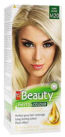 MM Beauty Permanente Haarfarbe MM Beauty Phyto & Farbe 125g - № M20 Perlblond