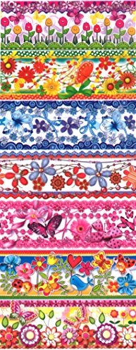 Ukrainisches Kunsthandwerk Ostereier Folie Blumchen/Schmetterlinge Nr.34/Eier verzieren/schrumpffolie