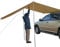 wasserdichte Auto markise sonnenunterkunft, tragbare Auto Seite markise Rooftop Auto Sonne schelter für SUV, Auto Canopy Camper anhänger Zelt Sonne Schatten für Camping, im freien, Reise, 440x200cm
