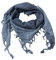 ROCK DADDY Estd 2000 ROCK HARD CLOTHING Halstuch Kopftuch Shemagh Palituch Taktischer Arabischer Arafat Schal Dreieckstuch Palästinenser PLO 100% Baumwolle (Grau Tie Die)
