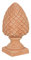 Biscottini Deko-Zapfen aus Terrakotta 45 x 22 cm | Gartendekoration von Hand