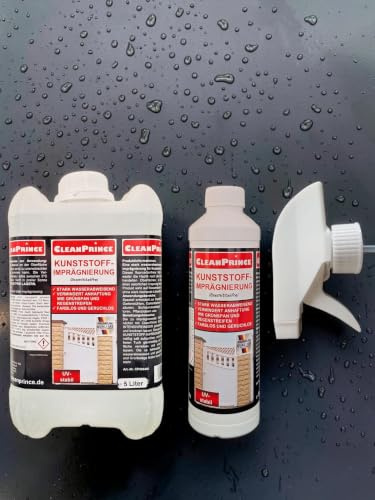 5,5 Liter Kunststoff-Imprägnierung Spray CleanPrince farblos geruchlos Wetterschutz wasserabweisend UV-stabil
