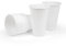 Inoverse 200 Stück Plastikbecher Trinkbecher, 0,2 L Ausschankbecher, Partybecher Kunststoff, Plastik Becher, Partygeschirr, Bierbecher, Wasserbecher - Weiß