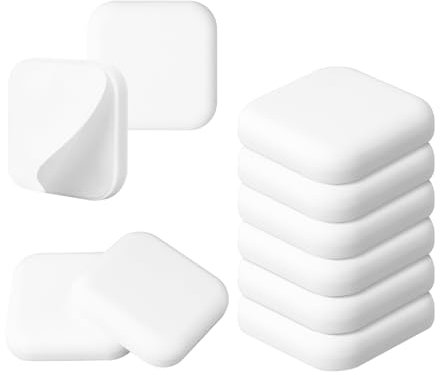 AiQInu Paracolpi Porta, 10 Pezzi Silicone Fermaporta Maniglia, Autoadesivi Proteggi Maniglia Per Proteggere Pareti E Mobili