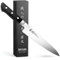 Kimura Petty Knife, [Made in Japan], 5 inch Professional Chef Knife, Ultra Sharp High Carbon Molybdenum Stainless Steel Kitchen Knives, Chefs Knife with Ergonomic Handle - Japanese Utility Knife