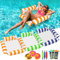 3 Pack Pool Inflatables, Inflatable Pool Hammocks for Swimming Pools, Relaxing Pool Lounger Inflatable Hammock Inflatable Pool Floats with Manual Air Pump,Cup holder