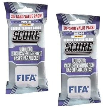Panini FIFA Score 2023-24 Soccer Trading Cards - 2X Fat Pack Booster je 30x Cards