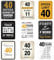 WERNNSAI 40th Birthday Decorations - 9 PCS 40th Birthday Banner Funny Signs 40s Bday Decorations for Men Women 40s Centerpieces Door Wall Windows Decor Picture Props