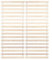 PROSBUD Lattenrost Rolllattenrost Rollrost Bettrost Aus Holz 140x200 cm Kiefernholz Holzlatten 34 Leisten Naturfarbe 240 kg Belastbar Robust Stabil