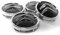 4 Pièces Cache Moyeux pour Citroen 60mm, Cache Moyeu Couverture De Roue Capuchon de Moyeu Central Centre de Jante Capuchons Badge Logo