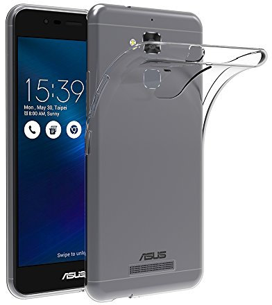 AICEK Coque ASUS ZenFone 3 Max ZC520TL (5.2 Pouces), Etui Silicone Gel ASUS ZenFone 3 Max Housse Antichoc ZenFone 3 Max Transparente Souple Coque de Protection pour ASUS ZenFone 3 Max