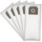 Wessper 10x Bolsa sintética para aspiradora para Kärcher Nt 25/1 NT 35/1 NT 14/1 STANLEY STN20P 5 STN135 STN22X Flex S 47