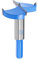 sourcingmap Forstner Brocas de 50 mm, carburo de tungsteno para madera perforadora perforadora perforadora (azul, gris)