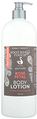 Soothing Touch Rose Petal Body Lotion, 32 oz