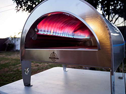 forno per pizza per giardino terrazza e balcone: Pizza Party Ardore GPL Ideale per chi ha poco spazio e vuole fare grandi pizze