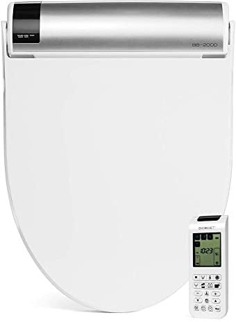 Vortex Hydro-Flush Electronic Heated Bidet Toilet Seat - Round