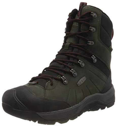 KEEN Herren Revel 4 High Polar Schneestiefel, Magnet Red Carpet, 41 EU