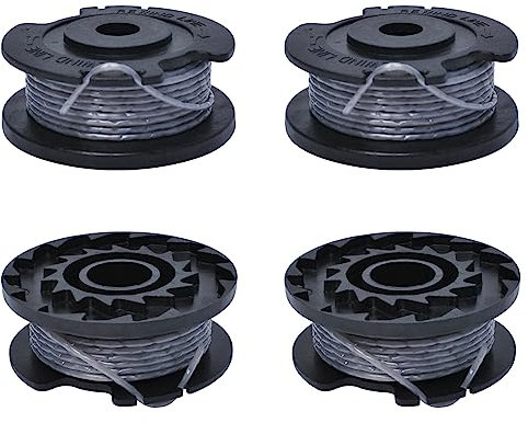 F016800569 Strimmer Spool and Line Compatible with Bosch EasyGrassCut ART 23 SL 26 SL Replac F016800385 F016800569 by Poweka Pack of 4