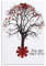 GHRF Red Hot Chili Peppers Tree Shirt Poster dekorative Malerei Leinwand Wandkunst Wohnzimmer Poster Schlafzimmer Malerei 12x18inch(30x45cm)