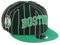 New Era Boston Celtics City Arch Black 9Fifty Snapback Cap - One-Size
