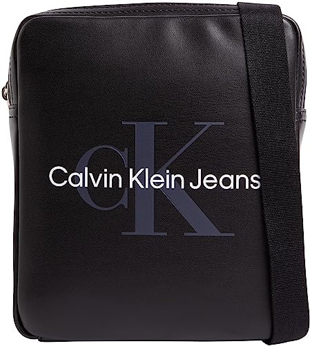 Calvin Klein CKJ Monogram Soft Reporter 18 S Black