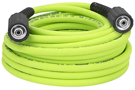 Flexzilla HFZPW36450M-E 3600 PSI, 1/4 in. x 50' Pressure Washer Hose, ZillaGreen