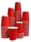 NovatoStar Kraft Paper Cups 500 Ripple Cups - 3 Ply Insulated Paper Cups - Disposable Paper Hot Coffee Tea Drinking Cups (8oz, Red)