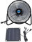 10W Solar Panel Fan, 8 Inch Mini Rechargeable Solar Powered Fan, USB Portable Solar Cooling Fan Personal Desk Fan for Camping Outdoor Chicken House