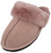 HAFLINGER Lammfell Hausschuhe North Star Filzpantoffel Rosa (Rosenholz 83), Gr 38